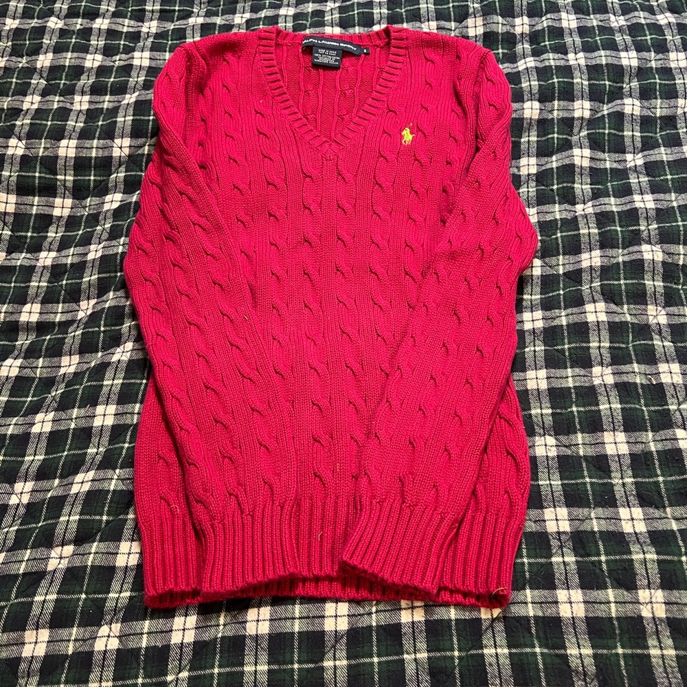 Polo by Ralph Lauren Red Sweater